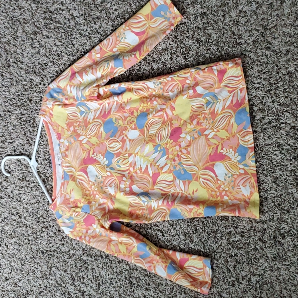 Talbots boat neck top